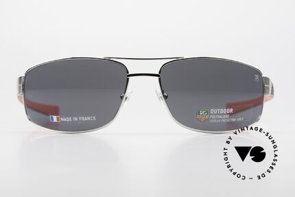 Tag Heuer 0251 Outdoor Herrensonnenbrille Sport, markante Herrenbrille der "Outdoor" Kollektion, Passend für Herren