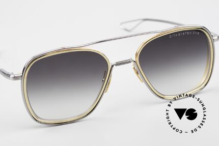 DITA System One Herren Sonnenbrille Aviator, eine Kombination aus Luxus & "Los Angeles Lifestyle", Passend für Herren