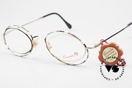 Casanova LC16 Damenbrille Verrückt Bunt, KEINE Retrobrille, sondern ein einzigartiges ORIGINAL, Passend für Damen