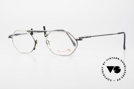Casanova RVC5 Moderne Kunst Brille 90er, Rietveld gehörte der Künstlervereinigung "De Stijl" an, Passend für Herren und Damen
