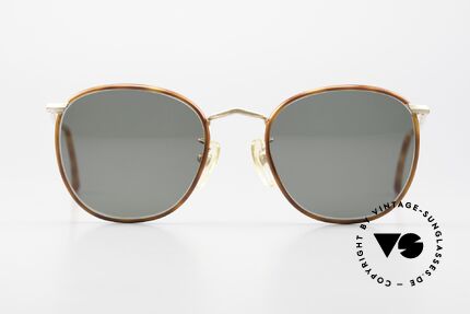 Giorgio Armani 141 Eckige Panto Sonnenbrille, eckige Panto-Form in dezent eleganter Kolorierung, Passend für Herren