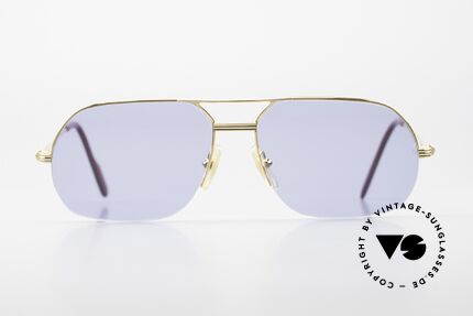 Cartier Orsay Herren Sonnenbrille Nylor, Modell aus der Cartier 'Semi-Rimless' Collection, Passend für Herren