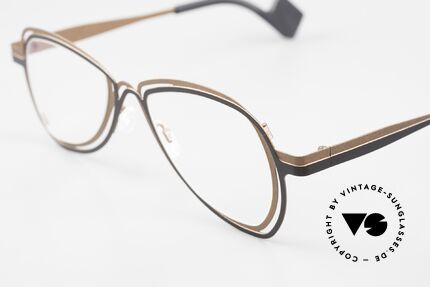 Theo Belgium Eye-Witness VB Damen Herren Designerbrille, eines tolles Designerstück und echter Hingucker, Passend für Herren und Damen