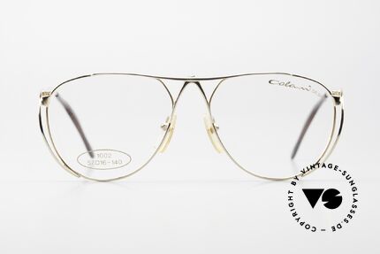 Colani 1002 Rare Designer Brille 80er, stabiler Metall-Rahmen in absoluter Spitzen-Qualität, Passend für Damen