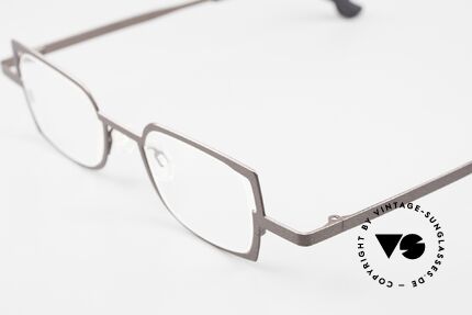 Theo Belgium Transform Rare Vintagebrille Damen, Color 120 (braun-metallic); L Gr. (41-22), 140mm, Passend für Damen