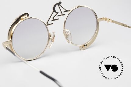 Casanova SC5 Yin und Yang Sonnenbrille, ungetragene Rarität (gehört eigentlich in ein Museum), Passend für Herren und Damen