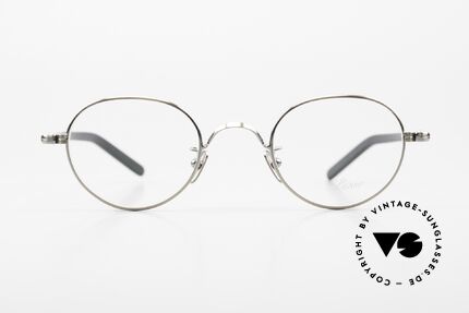 Lunor VA 108 Panto Brille Antik Silber, Lunor ist ehrliches Handwerk mit Liebe zum Detail, Passend für Herren und Damen