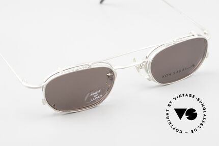 Koh Sakai KS9716 Herrenbrille Oder Damenbrille, unisex Modell KS9716 in edler Legierung in matt-titan, Passend für Herren und Damen