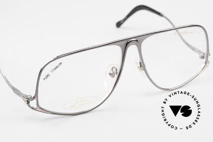 Colani 15-902 Pure Titanium 80er Brille, ungetragen (wie alle unsere vintage Designer-Brillen), Passend für Herren