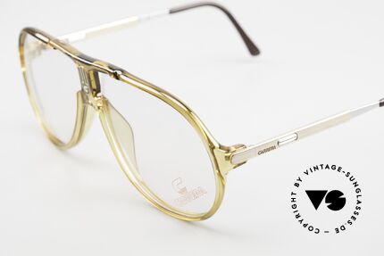 Carrera 5309 Optyl Material Brille 1985, ungetragenes Modell in L Größe 61-13, Color 60, Passend für Herren