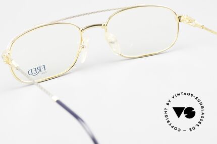 Fred Fregate - L Luxus Segler Brille Large, ungetragen, wie alle unsere edlen vintage FRED Brillen, Passend für Herren