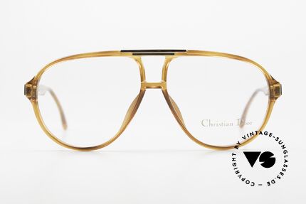 Christian Dior 2457 80er Optyl Aviator Brille, ein echtes altes vintage Modell aus dem Jahre 1987, Passend für Herren
