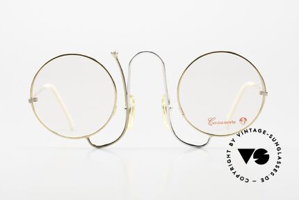 Casanova CMR 1 Außergewöhnliche Brille, Rarität und absolutes Highlight für Sammler, Passend für Damen