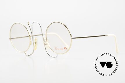 Casanova CMR 1 Außergewöhnliche Brille, legendäres Modell mit der 'Strass-Antenne', Passend für Damen