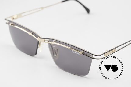 Cazal 992 Eckige Designer Sonnenbrille, ungetragen (wie alle unsere vintage Cazal Brillen), Passend für Damen