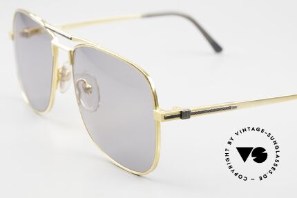 Dunhill 6038 Gold-Plated Titanium Brille 80er, (heute werden Designerbrillen für <5,00 € produziert), Passend für Herren