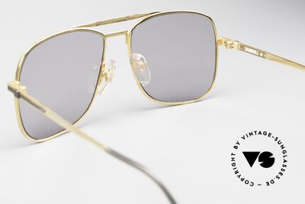 Dunhill 6038 Gold-Plated Titanium Brille 80er, Größe: medium, Passend für Herren