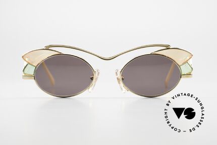 Casanova LC1 Vintage Sonnenbrille Damen, tolles Zusammenspiel v. Farbe, Form & Funktionalität, Passend für Damen