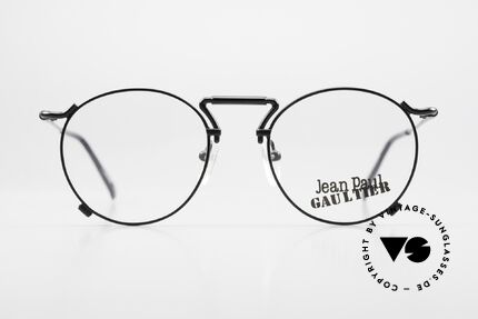 Jean Paul Gaultier 55-8174 Vintage Brille Von 1994, Panto Metall-Fassung; sehr hochwertig & komfortabel, Passend für Herren und Damen