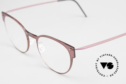 Lindberg 6559 NOW Vintage Designerbrille Damen, hauchdünne semi-transparente Front: Leichtigkeit pur, Passend für Damen