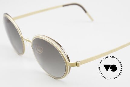 Lindberg 9732 Strip Titanium Designersonnenbrille Damen, kann schon jetzt als 'vintage Lindberg' tituliert werden, Passend für Damen