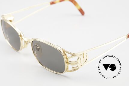 Jean Paul Gaultier 58-5101 22kt Vergoldet Made In Japan, nie getragen (wie alle unsere alten JPG Sonnenbrillen), Passend für Herren und Damen