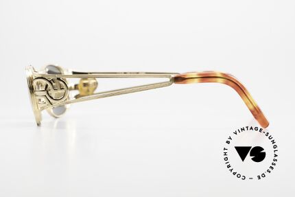 Jean Paul Gaultier 58-5101 22kt Vergoldet Made In Japan, KEINE Retrosonnenbrille; ein vintage Original v. 1995, Passend für Herren und Damen
