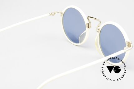 Jean Paul Gaultier 56-9271 Designer Sonnenbrille Rund, ungetragen (wie alle unsere 90er Gaultier Raritäten), Passend für Herren und Damen