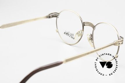 Jean Paul Gaultier 55-3174 Designer Vintage Brille 90er, original JPG DEMO-Gläser können beliebig ersetzt werden, Passend für Herren und Damen