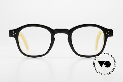 Lesca P080 Azetatbrille Herrenbrille, klassische Brillenform in einem zeitlosen Design, Passend für Herren