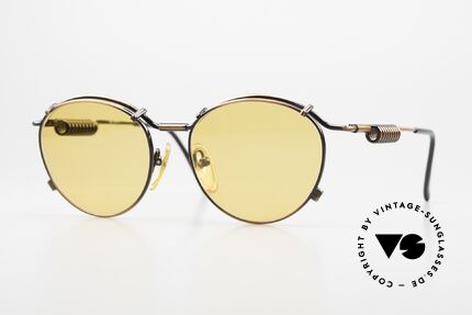 Jean Paul Gaultier 56-9174 Vintage Brille Antik Kupfer Details