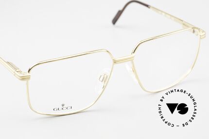 Gucci 1216 Edle 80er Luxus Herren Brille, KEINE Retrobrille, sondern 100% vintage ORIGINAL, Passend für Herren