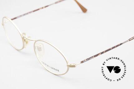 Giorgio Armani 116 90er Designer Brille Fassung, ungetragene Rarität (wie alle unsere GA Brillen), Passend für Herren und Damen