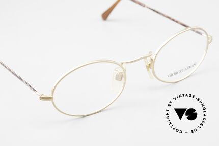 Giorgio Armani 116 90er Designer Brille Fassung, KEINE RETROBRILLE, ein ORIGINAL von ca. 1990, Passend für Herren und Damen