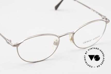 Giorgio Armani 188 Ovale Designerbrille 1990er, KEINE Retromode, sondern ein altes Armani-Original, Passend für Damen