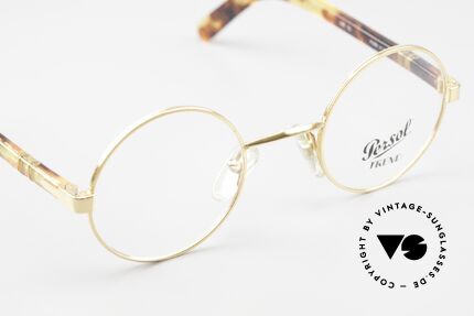 Persol Jabez Runde 90er Vintage Brille, ungetragen (wie alle unsere Persol Brillen), Passend für Herren und Damen