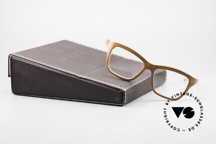 W-Eye 404 Unisex Holzbrille aus Italien, Größe: large, Passend für Herren und Damen