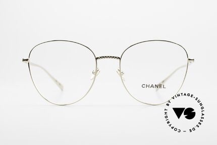 Chanel 2192 Luxus Brille Für Damen, vergoldete Metall-Fassung; sehr feminines Design, Passend für Damen