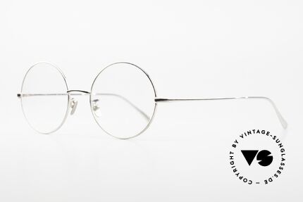 Gernot Lindner GL-304 Runde 925er Silber Brille, gemacht aus 925er Silber und Palladium-plattiert, Passend für Herren und Damen