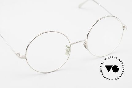 Gernot Lindner GL-304 Runde 925er Silber Brille, runde Brille der GL Linie 300: für Damen und Herren, Passend für Herren und Damen
