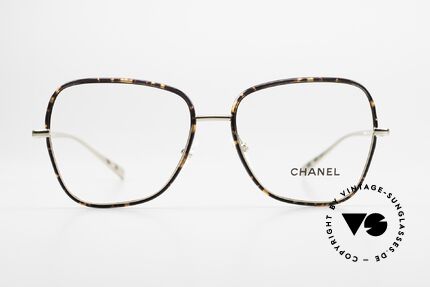 Chanel 2188 Edle Luxus Brille Für Damen, Fassung ist gold-kastanienbraun; schöne Damenbrille, Passend für Damen