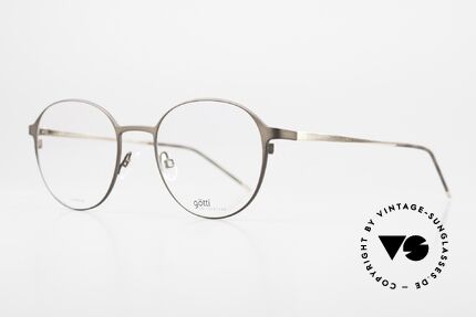 Götti Lewis Superleichte Titanbrille, fühlbare Spitzenqualität; zeitlos in Farbe und Form, Passend für Herren und Damen