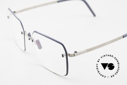 Götti Perspective Bold09 Randlose Brille 3D Rand, eine randlose Brille mit additiver Deko-Umrandung, Passend für Herren und Damen