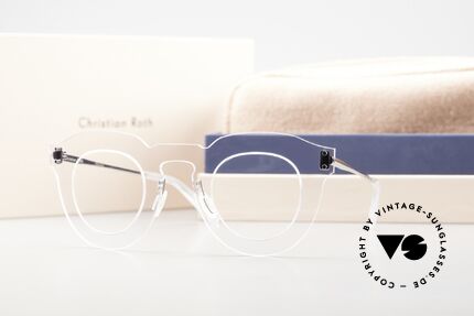 Christian Roth Matos Durchsichtige Brille Unisex, Größe: medium, Passend für Herren und Damen
