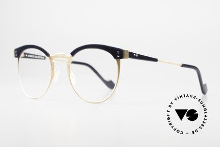 Anne Et Valentin Gigacaster Designerbrille Materialkombi, das Ehepaar Anne (Künstlerin) & Valentin (Optiker), Passend für Damen