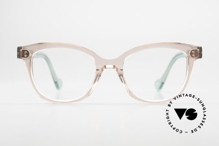 Anne Et Valentin Carrington Pink Türkis Transluzid, Azetat-Brille von 'Anne Et Valentin' aus Toulouse, Passend für Damen