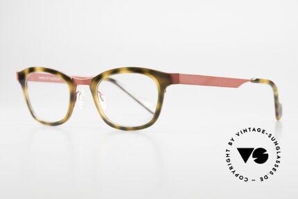 Anne Et Valentin Flora Lebensfrohe Damenbrille, das Ehepaar Anne (Künstlerin) & Valentin (Optiker), Passend für Damen