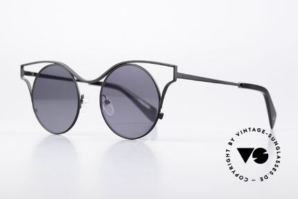 Yohji Yamamoto YY7014 Hingucker Designerbrille, klare, auffallende Formen; oft in übergroßen Maßen, Passend für Damen