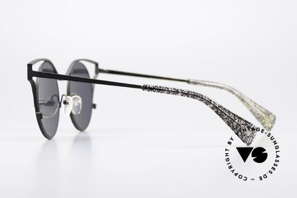 Yohji Yamamoto YY7014 Extravagante Sonnenbrille, ungetragenes Ladies-Modell von 2017; Eye-Catcher!, Passend für Damen