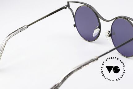 Yohji Yamamoto YY7014 Extravagante Sonnenbrille, Größe: large, Passend für Damen